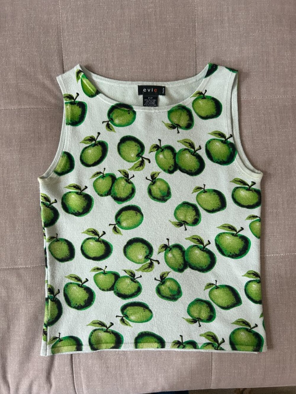 Green Apple Knit Tank